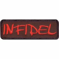 Rothco Patches Infidel Patch With Hook Back
