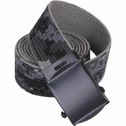 Army Navy Store Subdued Urban Digital Camouflage - Military Web Belt With Black Buckle 54 In.