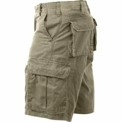 Rothco Khaki - Military Vintage Paratrooper Cargo Shorts