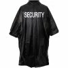 Army Navy Store Tactical Security Poncho Black Rainwear