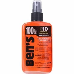 Army Navy Store Ben's 100 Spray Pump Insect Repellent 3.4 Oz