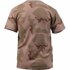 Rothco Tri-Color Desert Camouflage - Military T-Shirt