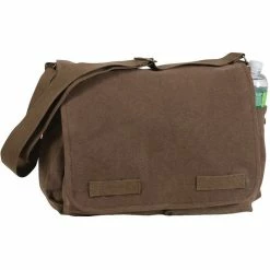 Rothco Bags Earth Brown - Heavyweight Classic Messenger Bag