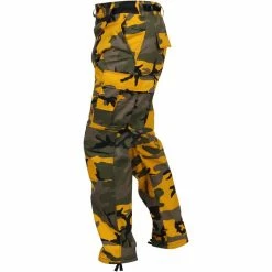 Rothco Stinger Yellow Camouflage - Military BDU Pants - Polyester Cotton Twill
