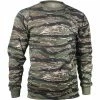 Rothco Shirts Tiger Stripe Camouflage - Military Long Sleeve T-Shirt