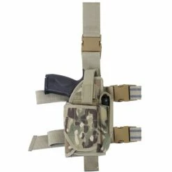 Rothco Multicam Camouflage - Deluxe Adjustable Drop Leg Tactical Holster