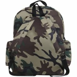 Army Navy Store Bags Woodland Camouflage - Water Resistant Deluxe Travel Day Pack - Nylon 9 Army Navy Store Bags Woodland Camouflage - Water Resistant Deluxe Travel Day Pack - Nylon