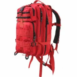 Army Navy Store Red - Military MOLLE Compatible Medium Transport Pack Bags