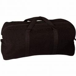 Rothco Black - Military GI Style Tanker Tool Bag - Cotton Canvas Bags