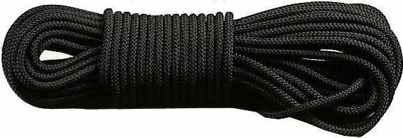 Rothco Black - General Purpose Utility Rope 100' - Polypropylene USA Made 3 Rothco Black - General Purpose Utility Rope 100' - Polypropylene USA Made