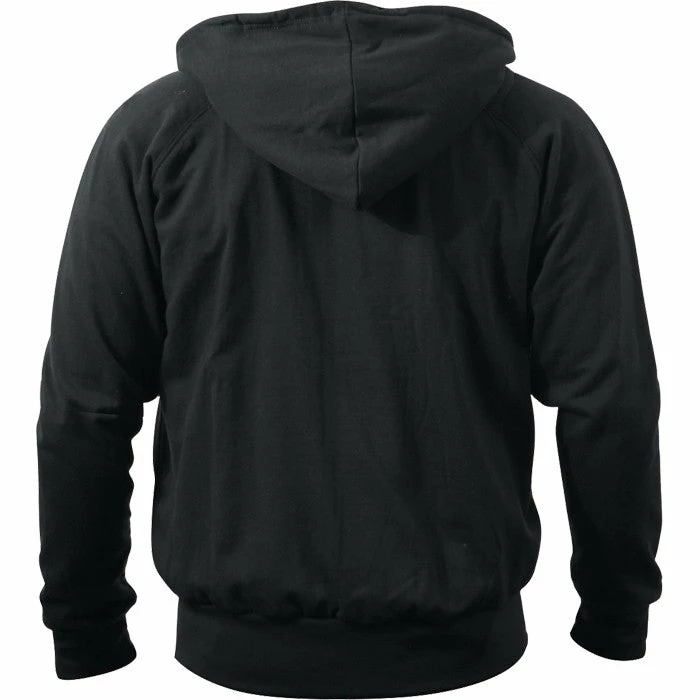 Rothco Shirts Black - Thermal-Lined Zipper Hooded Sweatshirt 4 Rothco Shirts Black - Thermal-Lined Zipper Hooded Sweatshirt