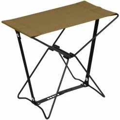 Rothco Coyote Brown - Military Mini Portable Folding Camp Stool Camping / Survival Gear