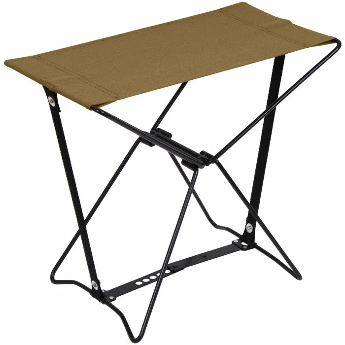 Rothco Coyote Brown - Military Mini Portable Folding Camp Stool Camping / Survival Gear 3 Rothco Coyote Brown - Military Mini Portable Folding Camp Stool Camping / Survival Gear