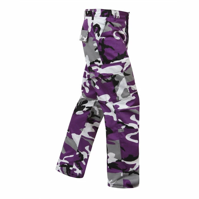 Rothco Ultra Violet Camouflage - Military BDU Pants - Polyester Cotton Twill 5 Rothco Ultra Violet Camouflage - Military BDU Pants - Polyester Cotton Twill