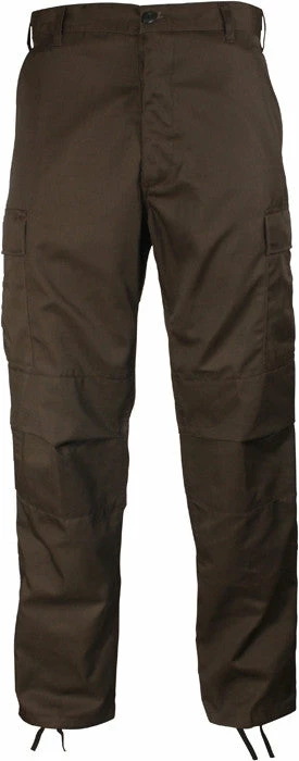 Rothco Brown - Military BDU Pants - Polyester Cotton Twill 3 Rothco Brown - Military BDU Pants - Polyester Cotton Twill