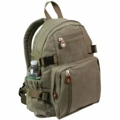 Army Navy Store Bags Olive Drab - Military Vintage Mini Backpack