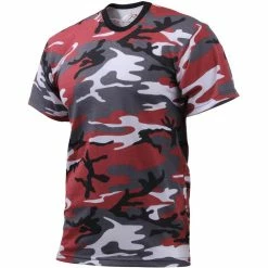 Rothco Red Camouflage - Military T-Shirt Shirts 8 Rothco Red Camouflage - Military T-Shirt Shirts