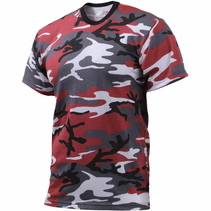 Rothco Red Camouflage - Military T-Shirt Shirts 5 Rothco Red Camouflage - Military T-Shirt Shirts