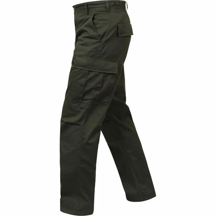 Rothco Olive Drab - Military BDU Pants - Polyester Cotton Twill 4 Rothco Olive Drab - Military BDU Pants - Polyester Cotton Twill