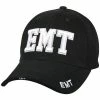 Rothco Black - Public Safety EMT Deluxe Adjustable Cap Headwear