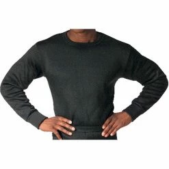 Rothco Black - ECWCS GI Crew Neck Shirt Shirts