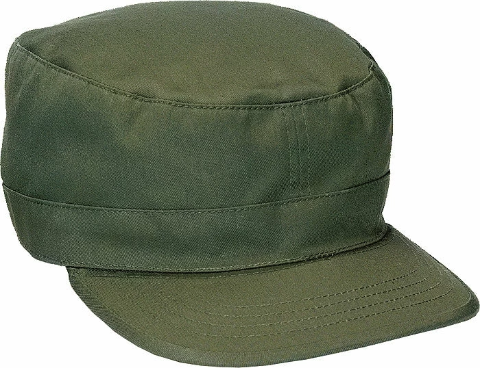 Rothco Headwear Olive Drab - Adjustable Military Fatigue Cap - Polyester Cotton 3 Rothco Headwear Olive Drab - Adjustable Military Fatigue Cap - Polyester Cotton