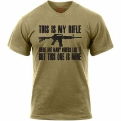 Rothco Shirts Coyote Brown - 'This Is My Rifle' T-Shirt
