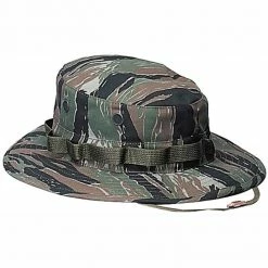 Rothco Tiger Stripe Camouflage - Military Boonie Hat Headwear