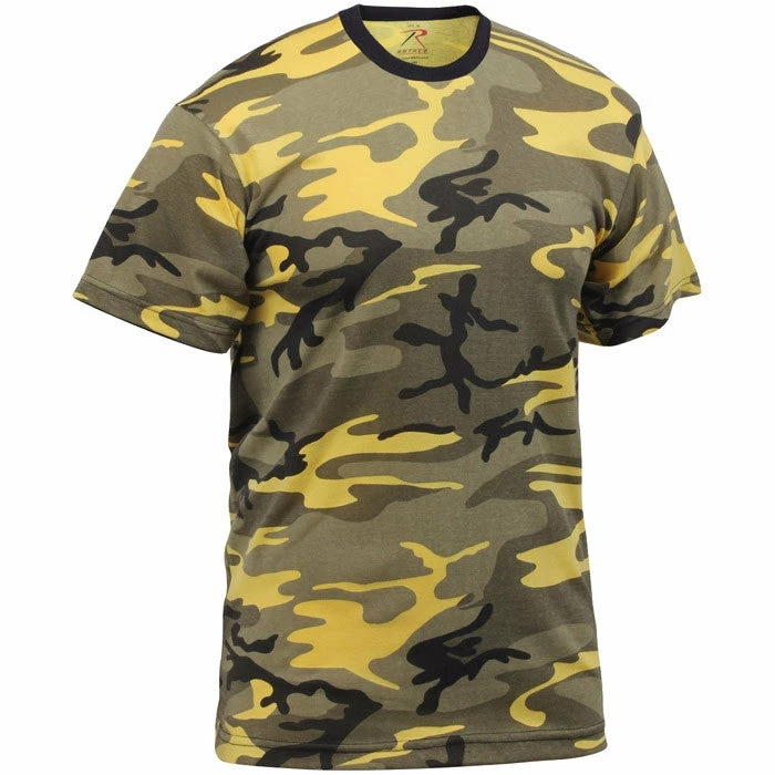 Rothco Stinger Yellow Camouflage - Military T-Shirt Shirts 5 Rothco Stinger Yellow Camouflage - Military T-Shirt Shirts