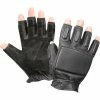 Rothco Black - Law Enforcement Tactical Fingerless Rappelling Gloves