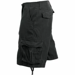 Rothco Black - Vintage Military Infantry Utility Shorts