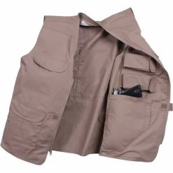 Rothco Khaki - Lightweight Tactical Concealed Carry Vest
