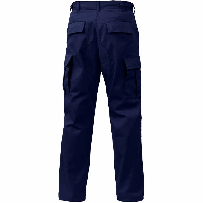 Rothco Midnight Blue - Military BDU Pants With Zipper Fly - Polyester Cotton Twill 4 Rothco Midnight Blue - Military BDU Pants With Zipper Fly - Polyester Cotton Twill