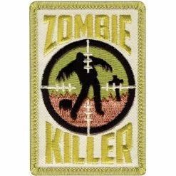 Rothco Zombie Killer Patch With Hook Back