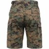 Rothco Digital Woodland Camouflage - Military Cargo BDU Shorts - Polyester Cotton Twill 2 Rothco Digital Woodland Camouflage - Military Cargo BDU Shorts - Polyester Cotton Twill