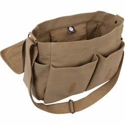 Army Navy Store Mocha Brown - Heavyweight Classic Messenger Bag