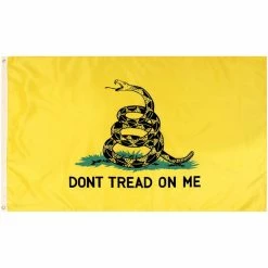 Rothco Flags Yellow - Don't Tread On Me Flag - 2' X 3'
