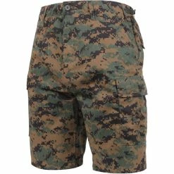 Rothco Digital Woodland Camouflage - Military Cargo BDU Shorts - Polyester Cotton Twill 9 Rothco Digital Woodland Camouflage - Military Cargo BDU Shorts - Polyester Cotton Twill
