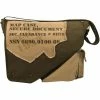 Rothco Olive Drab Tan - Vintage 2-Tone Imprinted Map Case Messenger Bag Bags