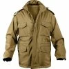 Rothco Jackets / Coats Coyote Brown - Tactical Soft Shell M-65 Field Jacket