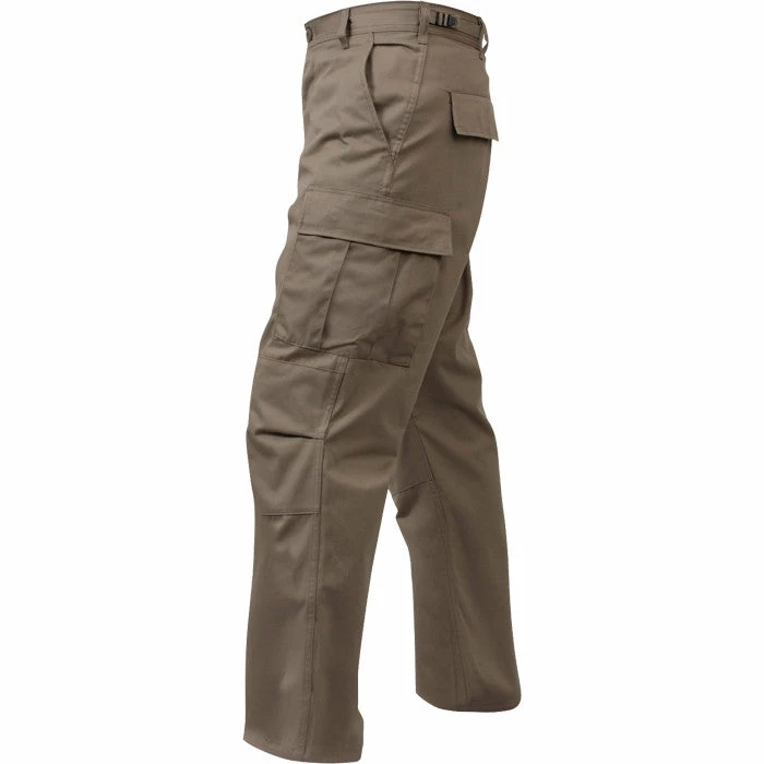 Rothco Khaki - Military BDU Pants - Cotton Ripstop 3 Rothco Khaki - Military BDU Pants - Cotton Ripstop
