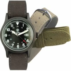 Army Navy Store Smith & Wesson Black - Military Water Resistant Watch Set