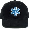 Rothco Headwear Black - Public Safety Adjustable Cap With EMS EMT Logo