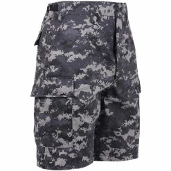 Rothco Subdued Urban Digital Camouflage - Military Cargo BDU Shorts - Polyester Cotton Twill
