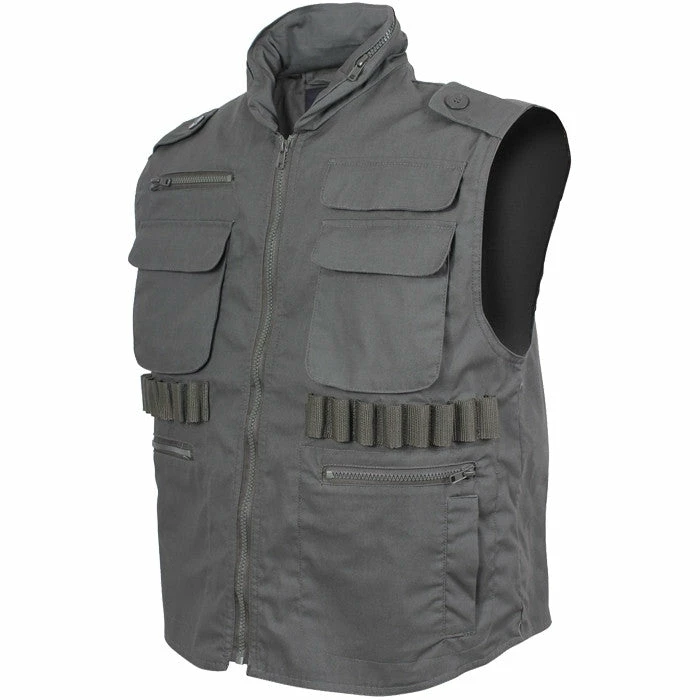 Rothco Olive Drab - Tactical Outdoor Military Ranger Vest 5 Rothco Olive Drab - Tactical Outdoor Military Ranger Vest