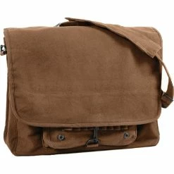 Army Navy Store Earth Brown - Stone Washed Vintage Army Paratrooper Shoulder Bag