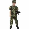 Rothco Kids Woodland Camouflage Solider Halloween Costume Shirt Pants & Hat Set Headwear 1 Rothco Kids Woodland Camouflage Solider Halloween Costume Shirt Pants & Hat Set Headwear