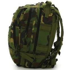 Army Navy Store Woodland Camouflage - Military MOLLE Compatible Medium Transport Pack