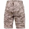 Rothco Digital Desert Camouflage - Military Cargo BDU Shorts - Polyester Cotton Twill