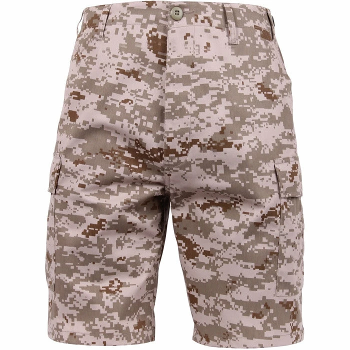 Rothco Digital Desert Camouflage - Military Cargo BDU Shorts - Polyester Cotton Twill 3 Rothco Digital Desert Camouflage - Military Cargo BDU Shorts - Polyester Cotton Twill